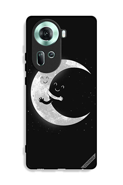 Covernex غطاء حماية Oppo Reno11 5G بتصميم عناق القمر والسماء المظلمة