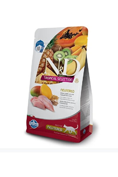 N&D N & D Tropical select kısır kedi tavuk mango
