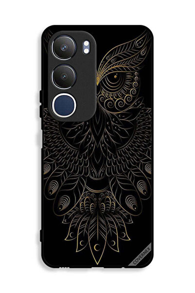 Covernex غطاء حماية لهاتف Vivo Y19s 4G بتصميم بومة زهرية عصرية
