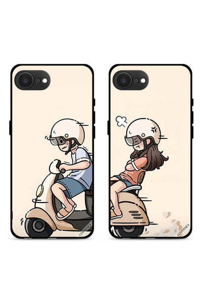 Covernex حافظتان لهاتف Apple iPhone 16e، أغطية حماية للزوجين أثناء قيادة السك...