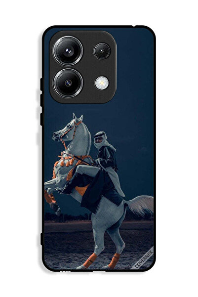 Covernex غطاء حماية لهاتف شاومي بوكو M6 برو 4G، شاب على حصان