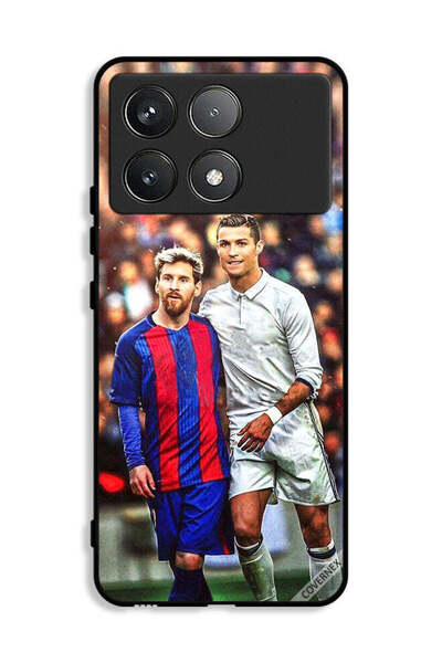 Covernex غطاء حماية لهاتف شاومي ريدمي K70E 5G ميسي ورونالدو