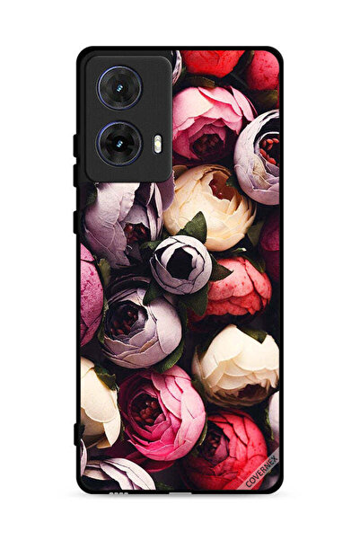 Covernex غطاء حماية لهاتف موتورولا موتو جي 85 5 جي - وردي داكن مخروطي