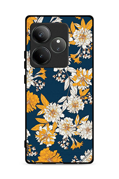 Covernex غطاء حماية لهاتف Realme GT Neo6 SE 5G بخلفية زهور وأوراق