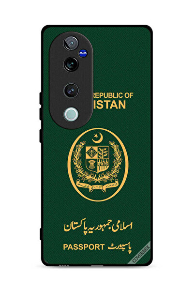 Covernex غطاء حماية لهاتف Vivo S19 Pro 5G بنمط جواز سفر باكستاني