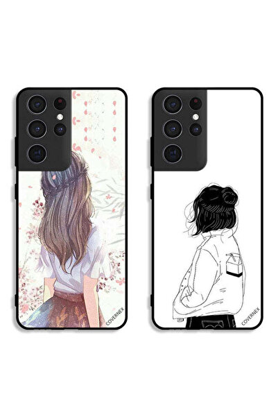 Covernex حافظتان لهاتف سامسونج جالاكسي S21 ألترا 5G، أغطية حماية، فتاة لطيفة ...