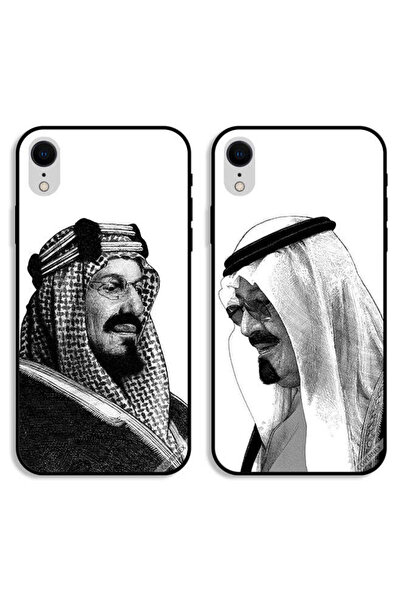 Covernex حافظتان لهاتف Apple iPhone XR بغطاءين واقيين الملك ابن سعود والملك ع...