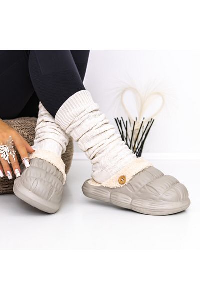 FASHION Women's Slippers W-20 Grey |