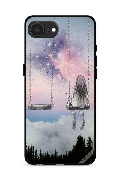 Covernex غطاء حماية لجهاز Apple iPhone 16e بتصميم فتاة وحيدة