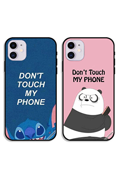 Covernex حافظتان واقيتان لهاتف Apple iPhone 12 - لا تلمس هاتفي