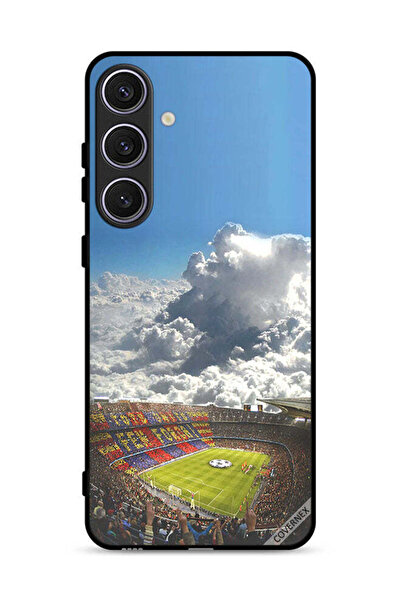 Covernex غطاء حماية لهاتف سامسونج جالاكسي S25 بلس بتصميم ملعب كرة قدم