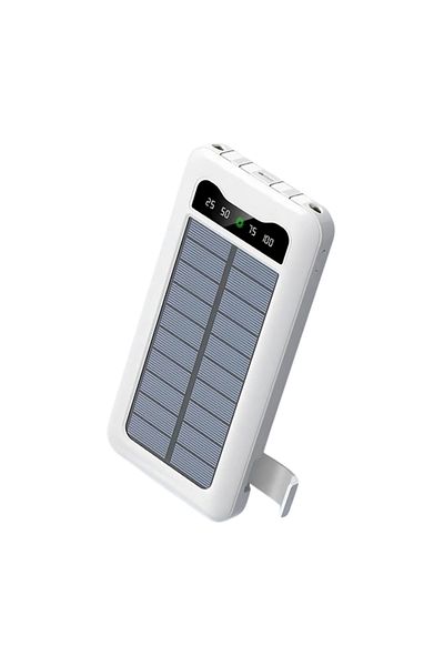OEM 10000mAh Solar Power Bank | 15-18W Fast Charging, LED Flashlight, Phone Holder