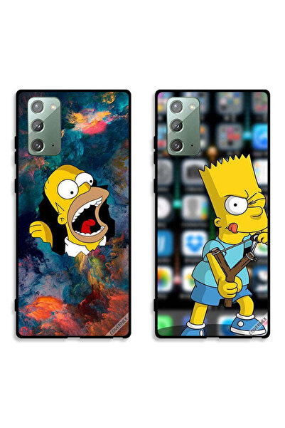 Covernex حافظتان لهاتف سامسونج جالكسي نوت 20، أغطية حماية سيمبسون وكارتون الغاضب