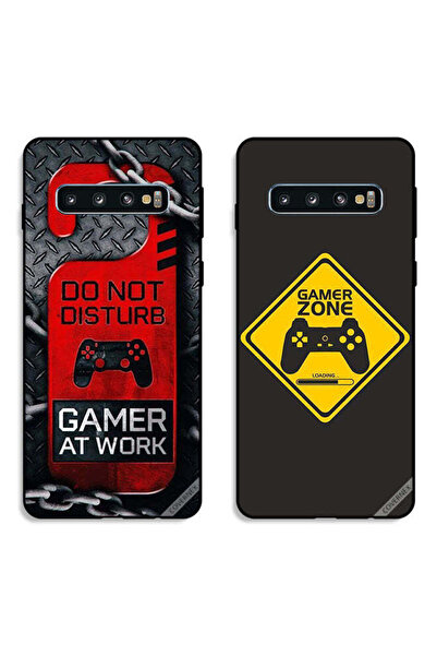 Covernex حافظتان لهاتف سامسونج جالاكسي S10 بلس، أغلفة حماية: Gamer Zone وGame...