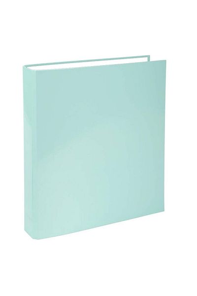 Exacompta , Mechanical Notebook A4, 2 Rings 25 mm, Pastel Green Aquarel, Polypropylene, Durable Spine