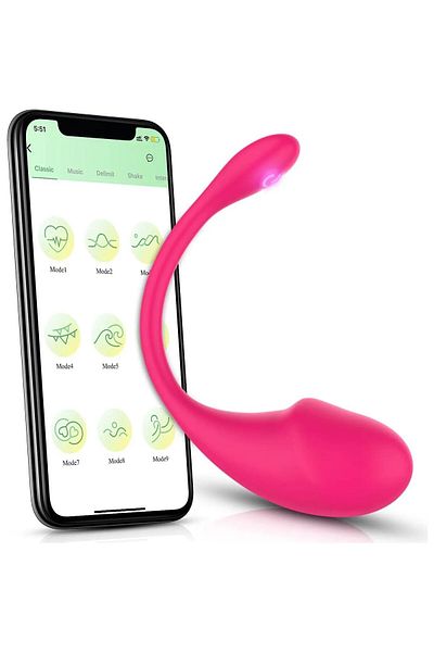 JustZEN Aparat De Masaj Intim Nx ™ 9 Tipuri De Vibratii, Control Prin Aplicatie