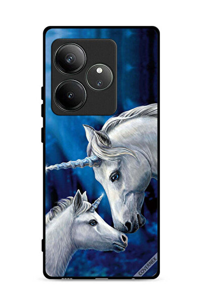 Covernex غطاء حماية لهاتف Realme GT 6 5G - محب وحيد القرن - وحيد القرن الصغير