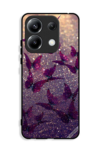 Covernex غطاء حماية لهاتف Xiaomi Poco M6 Pro 4G بنقشة فراشات لامعة