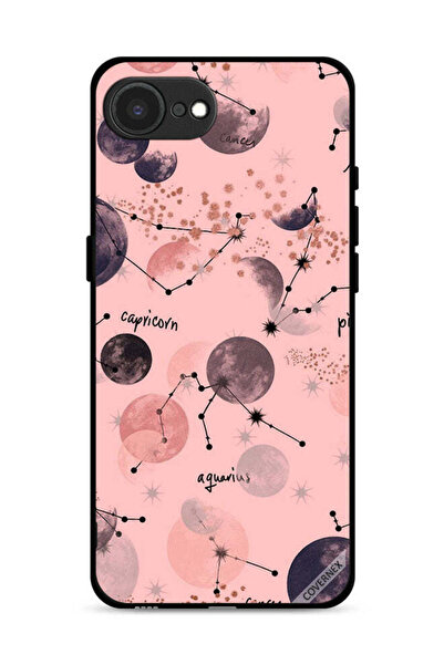 Covernex غطاء حماية لجهاز آيفون 16e من آبل، رسمة الأبراج الفلكية، فن الباستيل