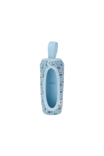 Bibs x LIBERTY - 225 ml Glass Bottle Cover, Chamomile Lawn Baby Blue