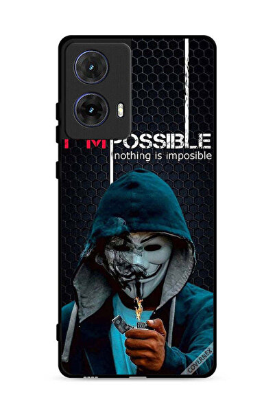 Covernex غطاء حماية لهاتف موتورولا موتو جي 85 5 جي - خلفية "أنا ممكن، لا شيء ...