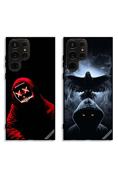 Covernex حافظتان لهاتف سامسونج جالاكسي S23 ألترا 5G، أغطية واقية بتصميم قناع ...
