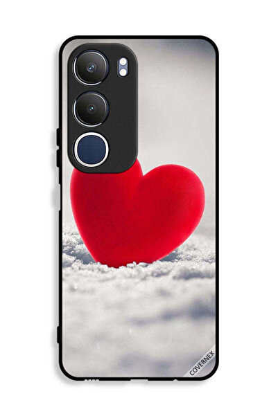 Covernex غطاء حماية لهاتف Vivo Y19s 4G - قلب أحمر جميل