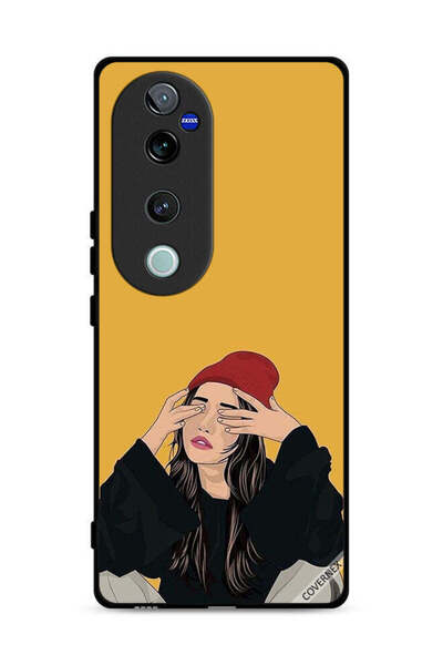 Covernex غطاء حماية Vivo S19 Pro 5G برسومات فتاة حزينة