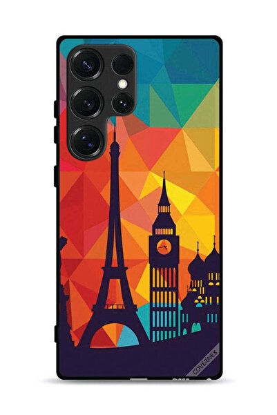 Covernex غطاء حماية لهاتف سامسونج جالاكسي S25 ألترا بنمط باريس الملون