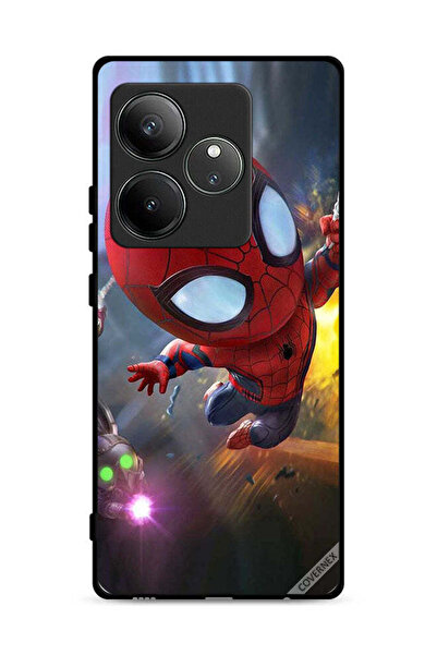 Covernex غطاء حماية لهاتف Realme GT 6T 5G بتصميم سبايدرمان في العمل