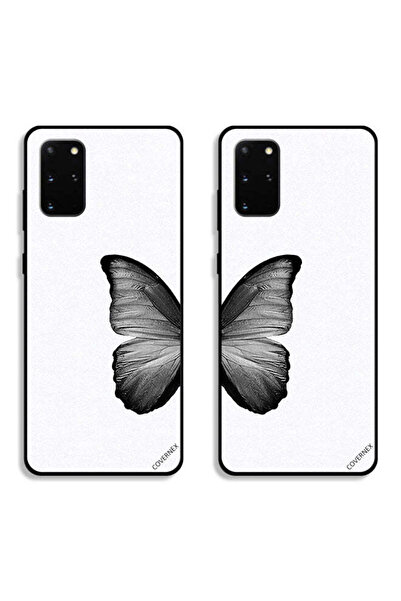 Covernex حافظتان لهاتف سامسونج جالاكسي S20 بلس، أغطية حماية سوداء بتصميم فراش...