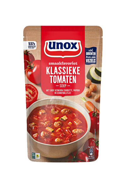 Unox Supa delicioasa de rosii cu perisoare 570 ml