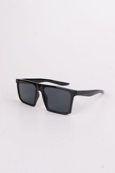 Eyesofia Angeles High Quality Bone Black Unisex Sunglasses