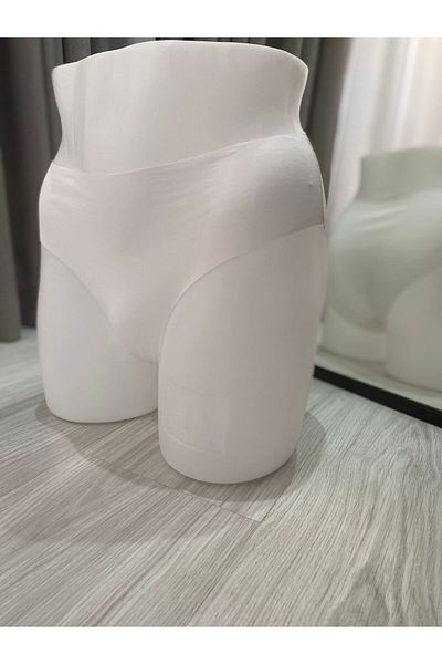 shiny date 3-Piece Laser Cut Seamless Non-Marking Underwear