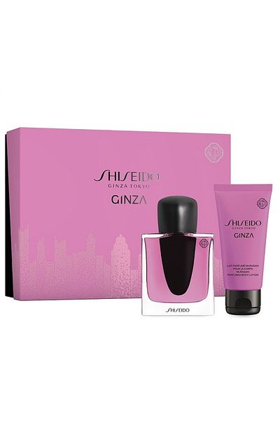 Shiseido Ginza Murasaki Eau de Parfum Gift Set-Eau de Parfum 50 ml+Scented Body Lotion 50 ml