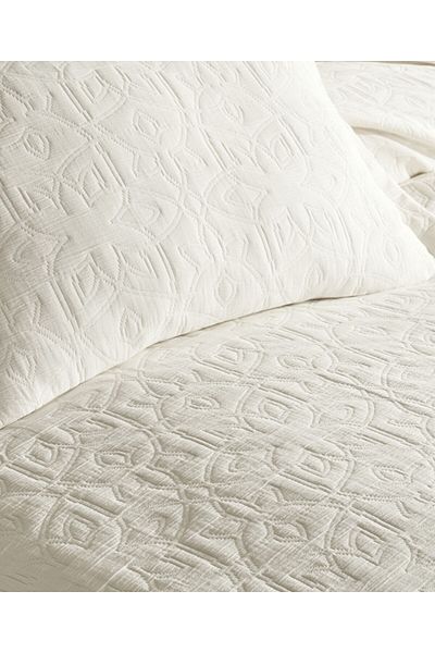 Şaheser Duvet cover set + 2 jacquard pillowcases, 240x260cm, Lucette Cream
