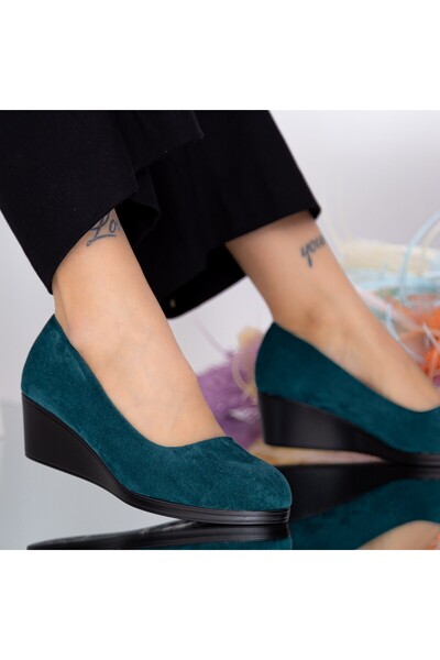 FASHION C91 Πράσινα Παπούτσια Πλατφόρμας |