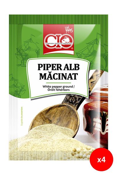 CİO Grounded White Pepper (10 G X5 PCS) X4 Set