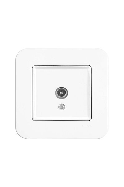 PANASONIC TV Socket Without Resistance Rollina White