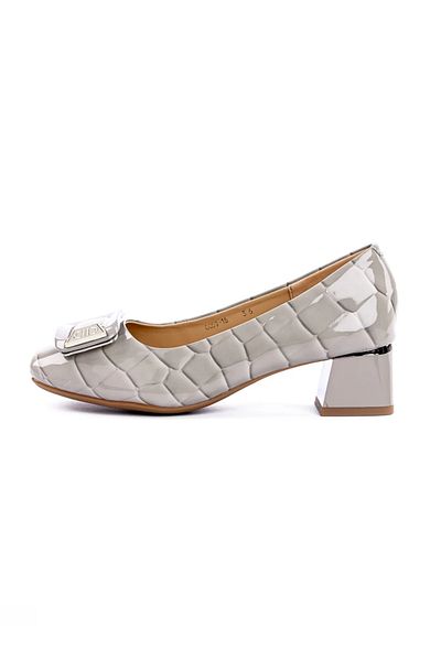 advancer Chunky Heel Shoes 0059-16 Grey |