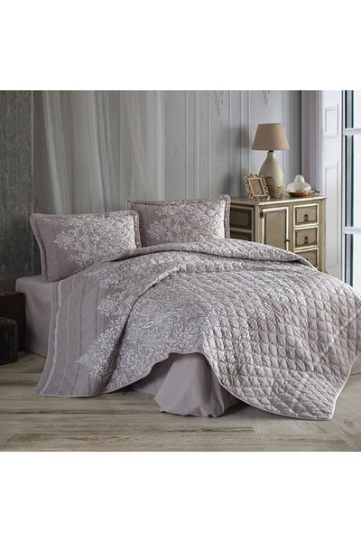 Pucioasa Quilted duvet set + 2 pillowcases 100% cotton, Rute