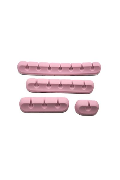 OEM Set of 4 cable organizers, Pink
