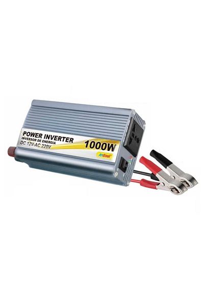 divendi-ro Car voltage inverter Andowl N7002, 1000W, 12V, 220V, 16 x 11 x 6.5cm, gold plated