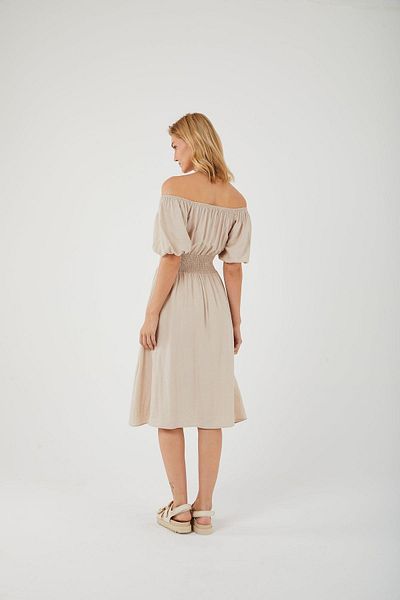 Mixray 4452 Women's Elastic Adjustable Dress Stone