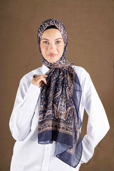 Akel Digital Soft Shawl Ethnic Pastel Pattern