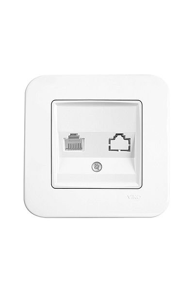 PANASONIC Single RJ45 Socket CAT5e Rollina White