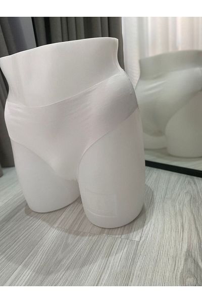 shiny date 3-Piece Laser Cut Seamless Non-Marking Underwear