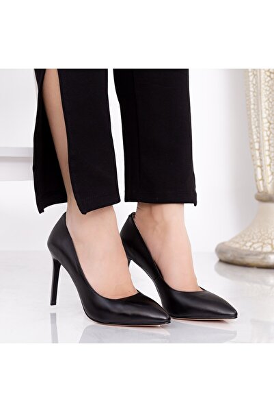 Jose Simon Παπούτσια με λεπτό τακούνι SS0832-081-YP01 Μαύρα | Jose Simon
