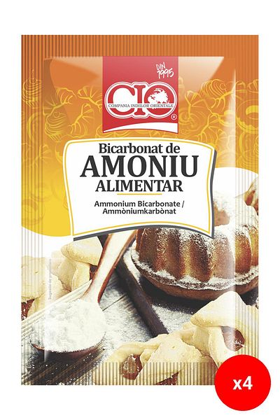 CİO Ammonium Bicarbonate (40G X5 PCS) X4 Set