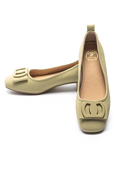 FORMAZIONE Παπούτσια με χοντρό τακούνι TP5008 Πράσινα |